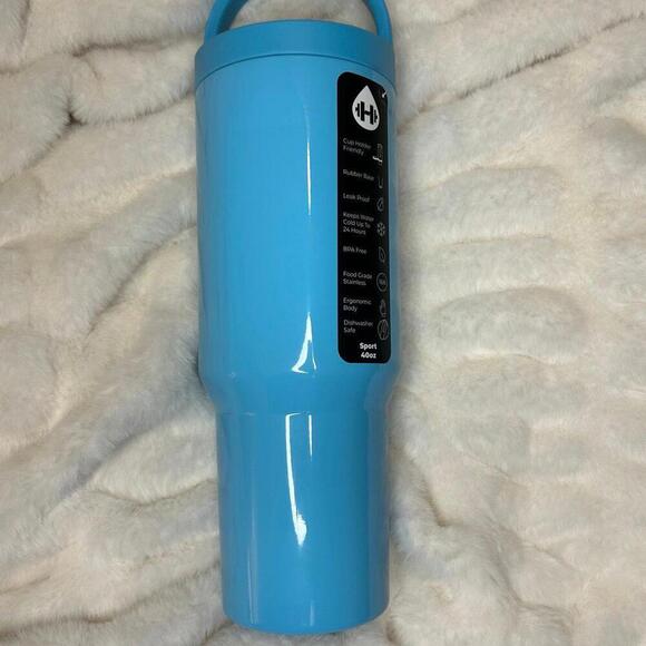 Hydrojug 40oz Sport Neon Shiny Blue Wave Limited Edition - Picture 1 of 3